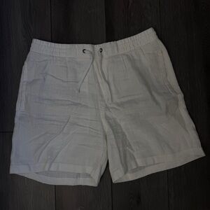 Zara Men's Athletic Shorts in Light Gray